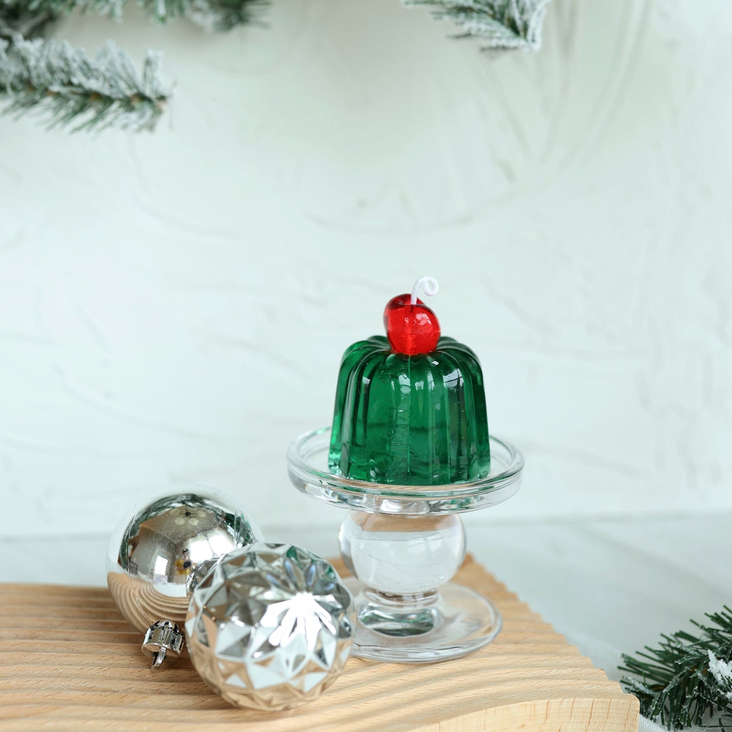 Holiday Duo – Merry Xmas | Jelly Candle + Tin Candle