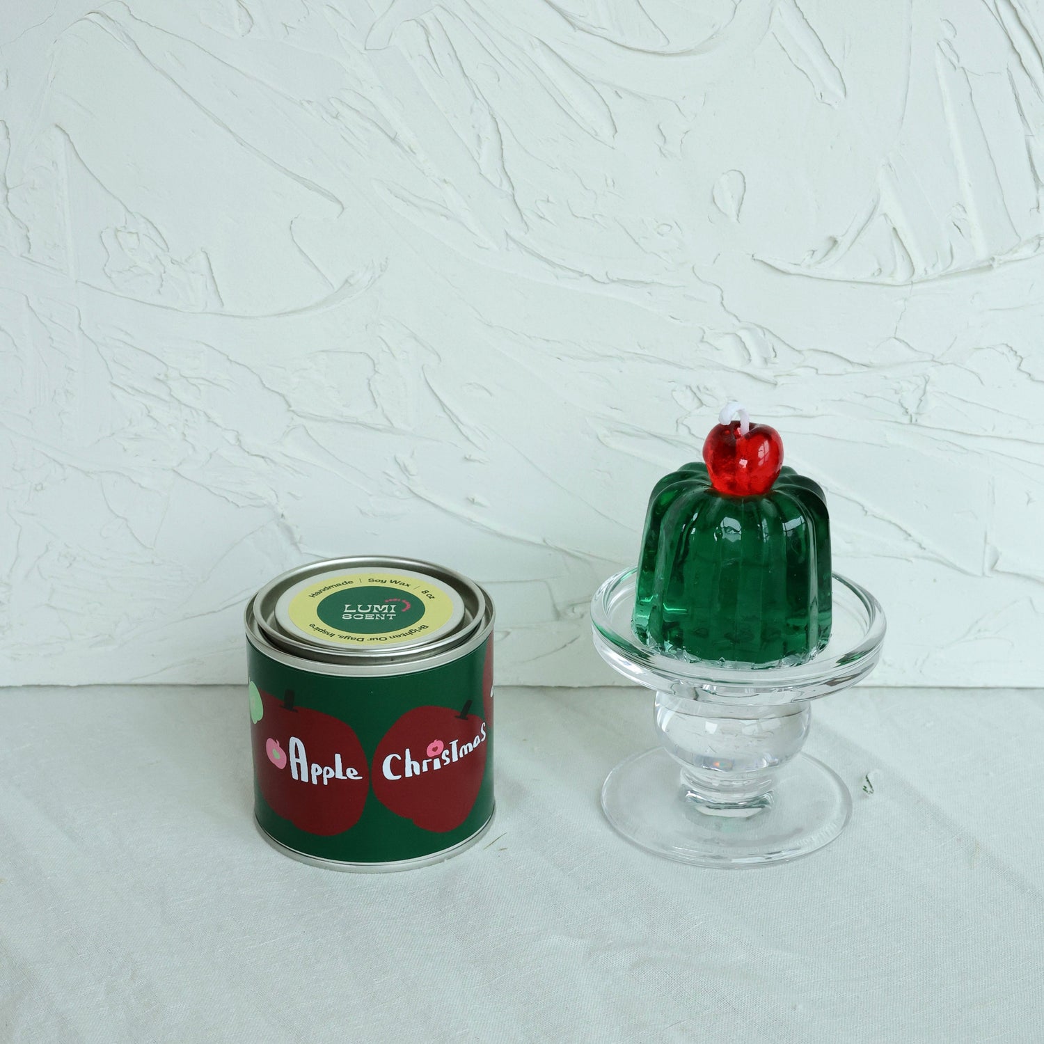 Holiday Duo – Apple Christmas- Jelly & Tin Candle